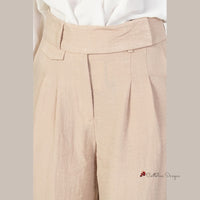 Pink Viscose Jeans & Pant