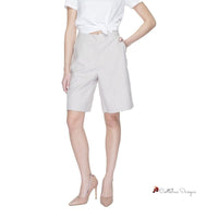 Gray Polyester Short