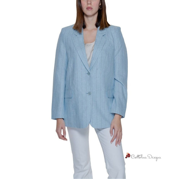 Light Blue Linen Suits & Blazer