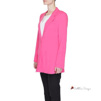 Pink Polyester Suits & Blazer