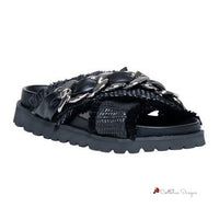 Black Polyethylene Sandal