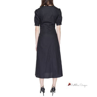 Black Cotton Dress