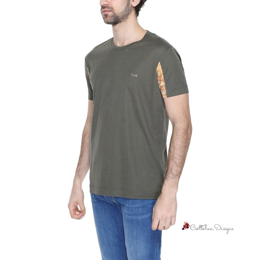 Green Viscose T-Shirt