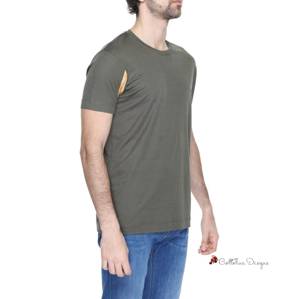 Green Viscose T-Shirt