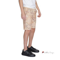 Beige Polyester Short