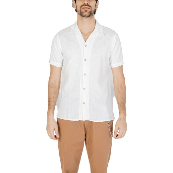 White Linen Shirt