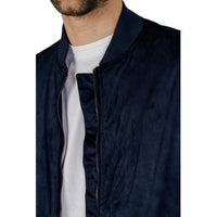 Blue Polyester Jacket