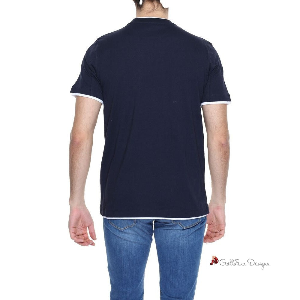 Blue Cotton T-Shirt