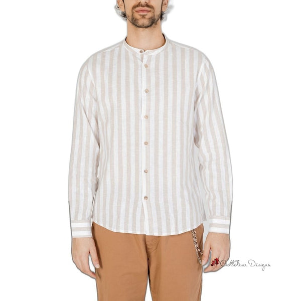 Beige Linen Shirt