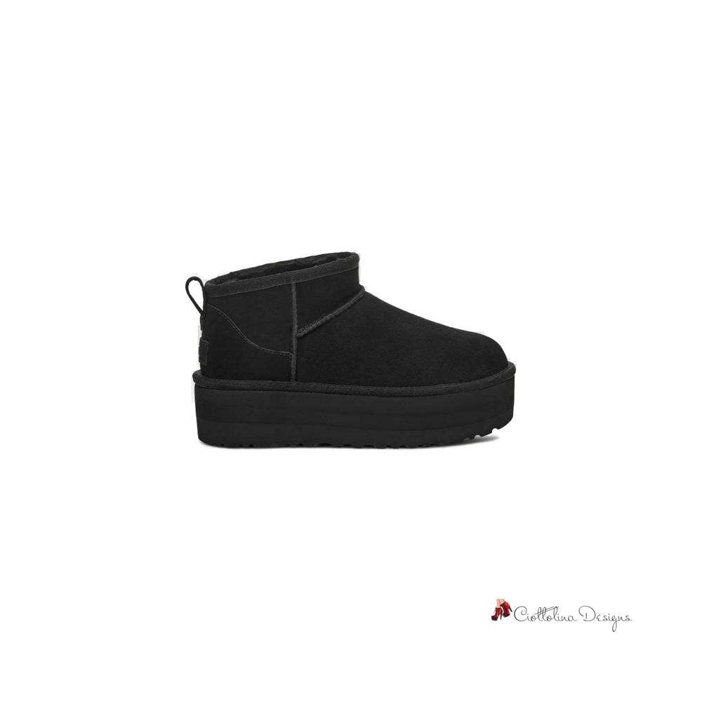 Black Suede Boot