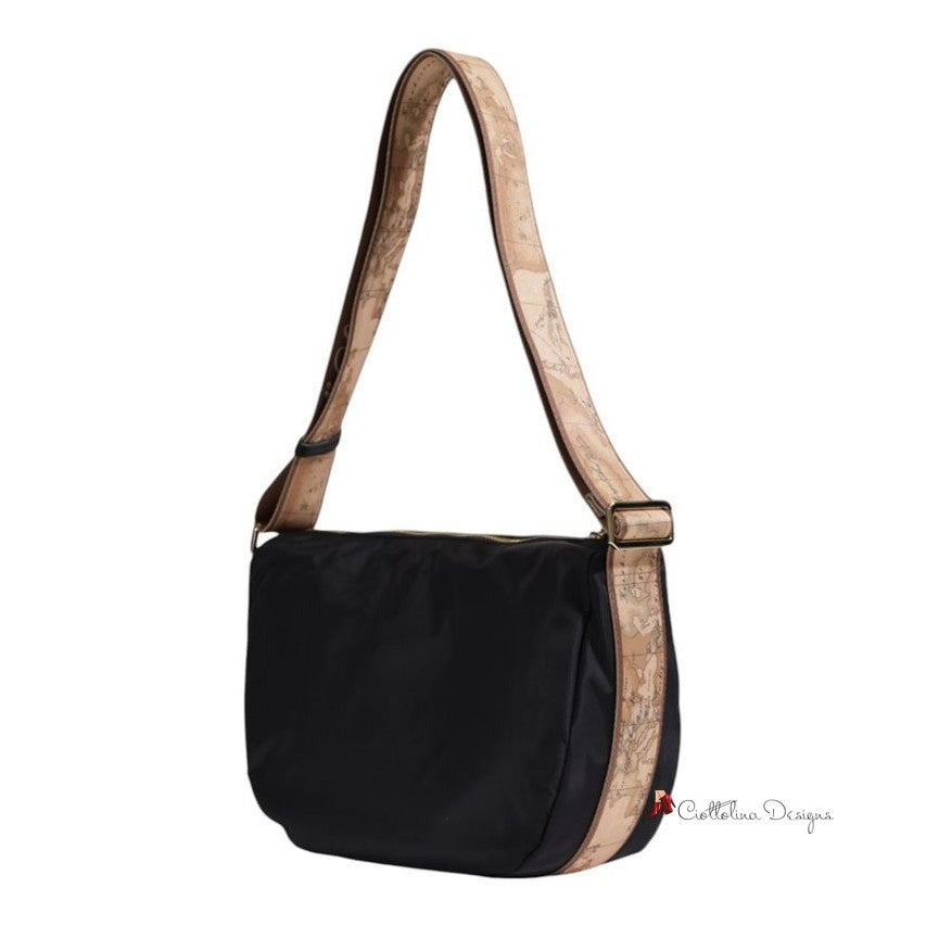 Brown Polyamide Handbag