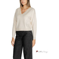 White Viscose Sweater