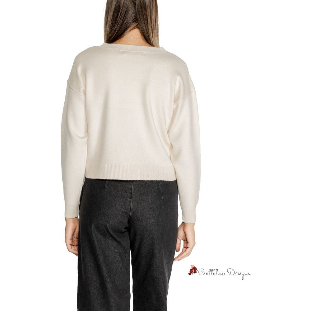 White Viscose Sweater