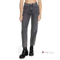 Gray Cotton Jeans & Pant