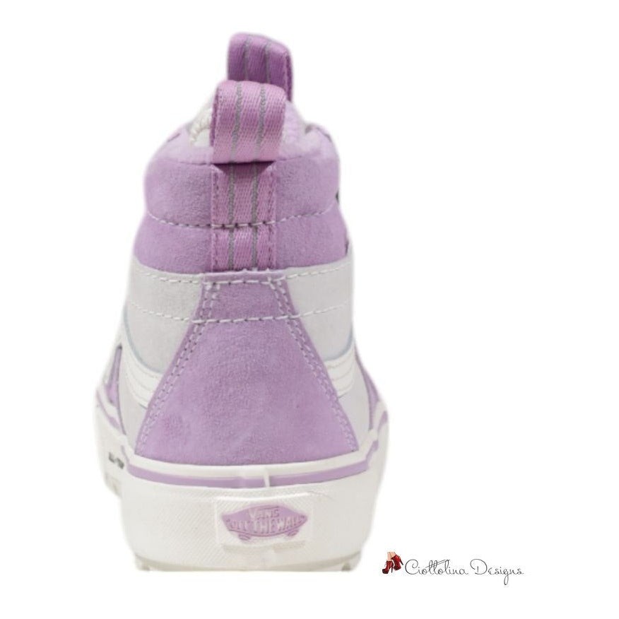 Purple Leather Sneaker