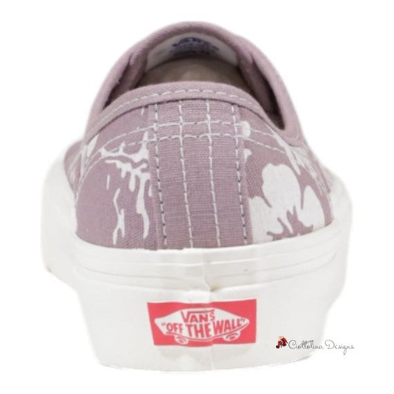 Purple Fabric Sneaker