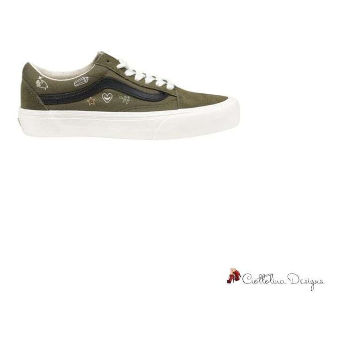 Green Leather Sneaker