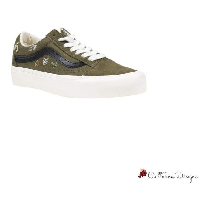 Green Leather Sneaker