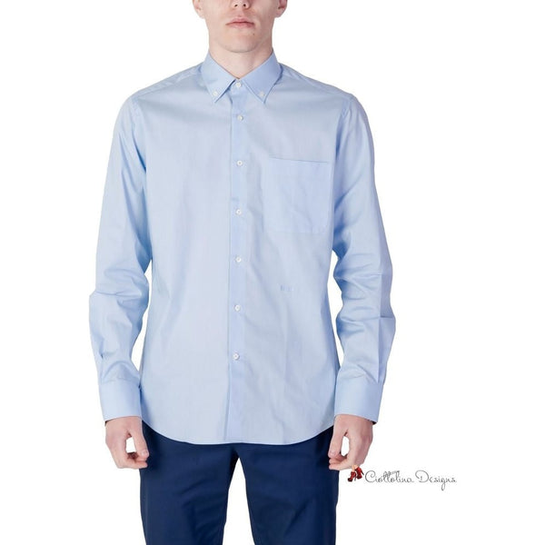 Blue Cotton Shirt