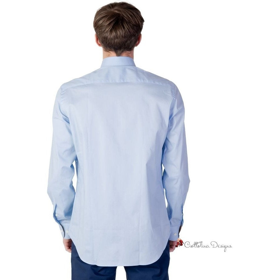 Blue Cotton Shirt