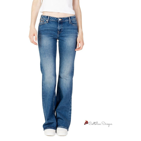 Blue Cotton Jeans & Pant