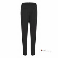 Black Recycled Polyester Jeans & Pant