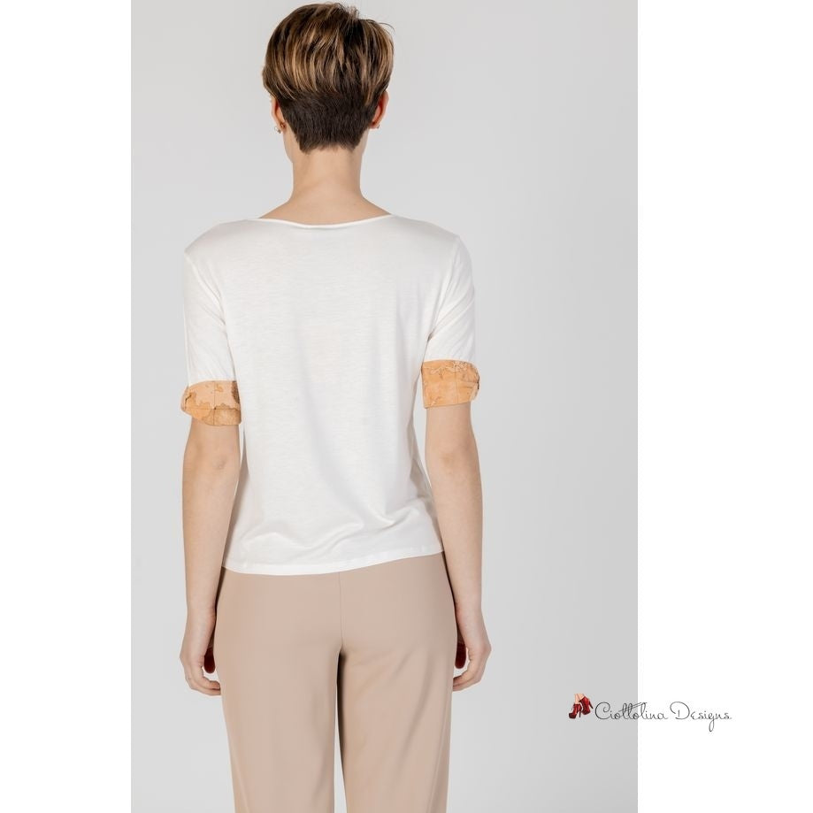 Beige Viscose Tops & T-Shirt