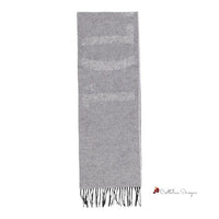 Gray Cotton Scarf