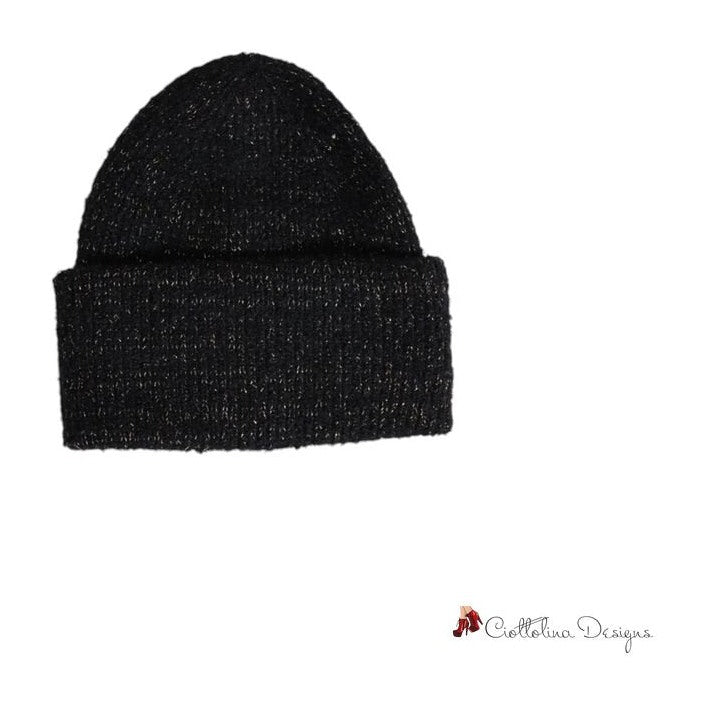 Black Recycled Polyester Hat