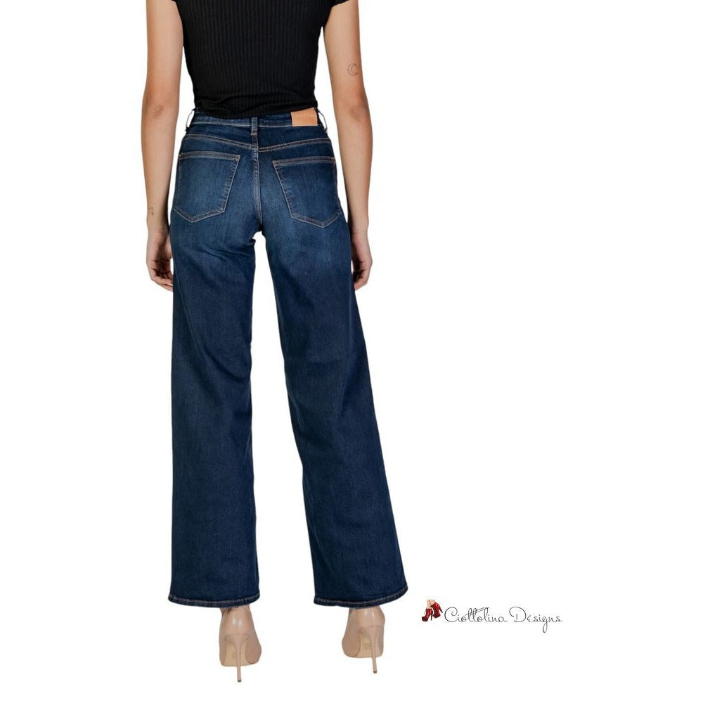 Blue Cotton Jeans & Pant