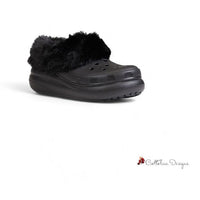 Black Synthetic Sandal