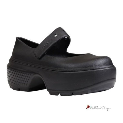 Black Synthetic Sandal