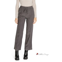 Gray Viscose Jeans & Pant