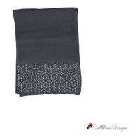 Gray Polyester Scarf