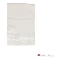 Beige Polyester Scarf