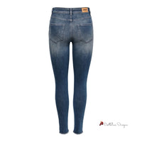 Blue Cotton Jeans & Pant