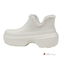 White Croslite Boot