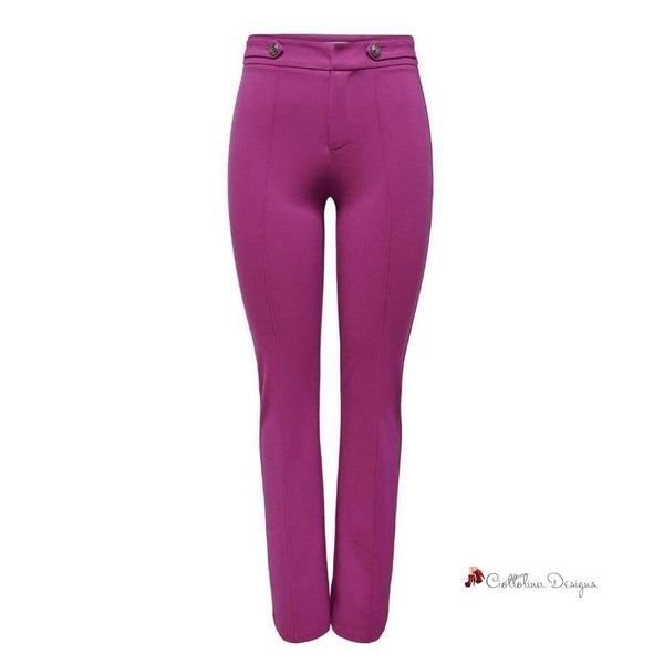 Pink Viscose Jeans & Pant