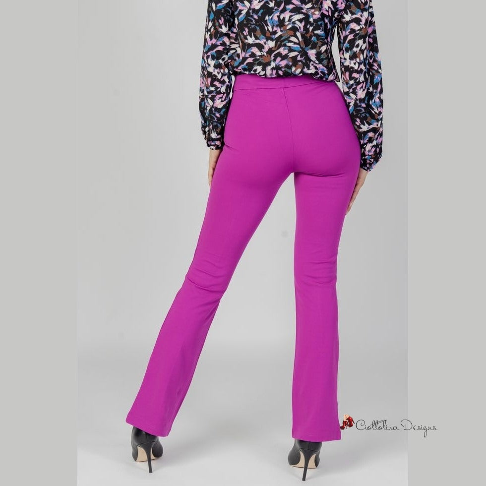 Pink Viscose Jeans & Pant