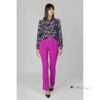 Pink Viscose Jeans & Pant