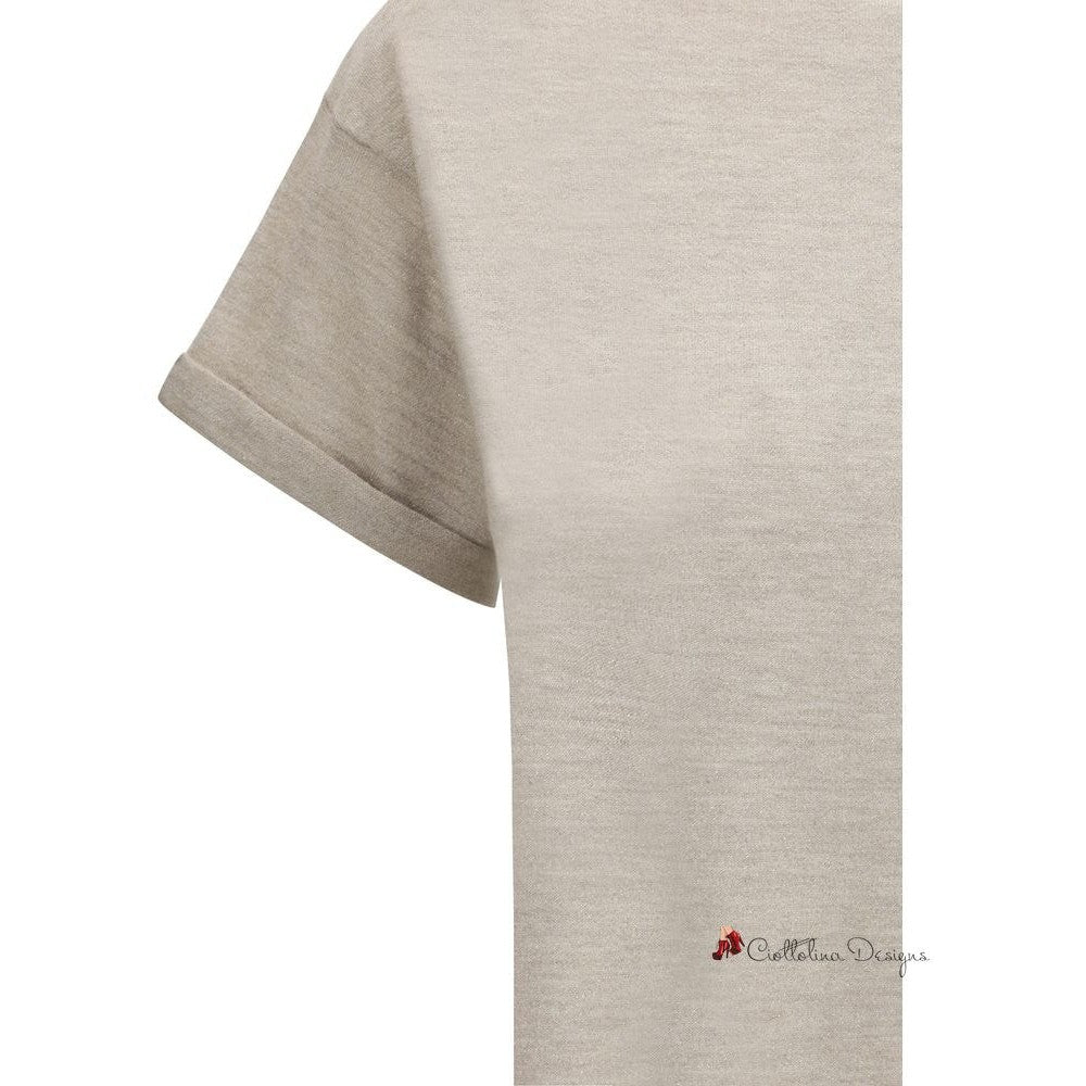 cashmere glitter T-shirt