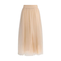 tulle Midi Skirt