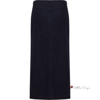 Blue Cotton Skirt