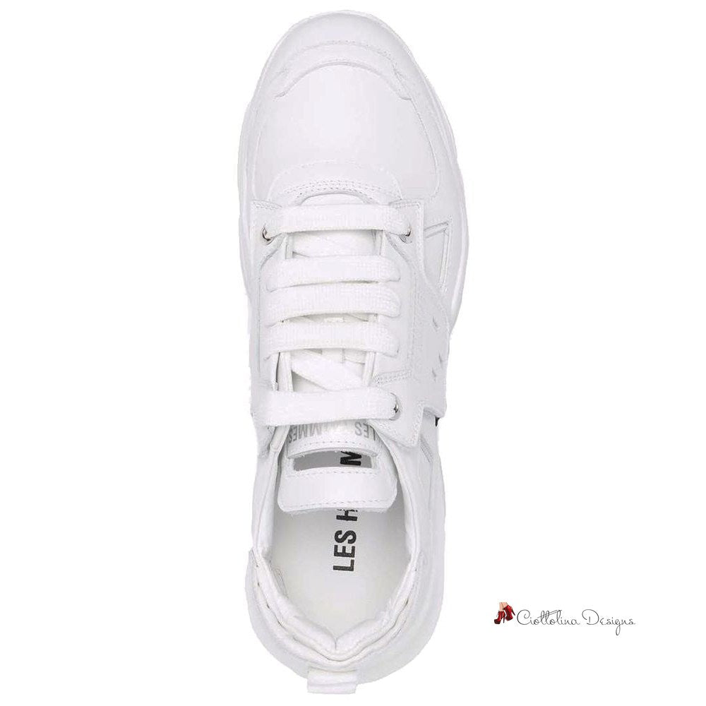 White Leather Di Calfskin Sneaker