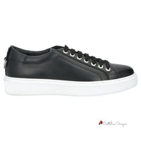 Black Leather Di Calfskin Sneaker