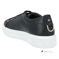 Black Leather Di Calfskin Sneaker