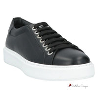 Black Leather Di Calfskin Sneaker