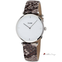 Beige Leather Watch