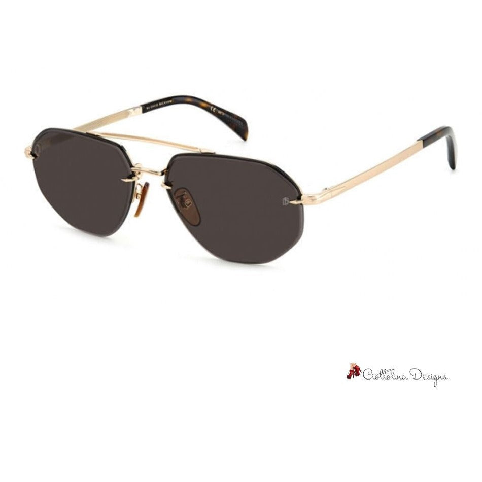 Gold Metal Sunglasses