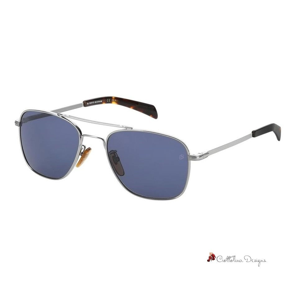 Gray Metal Sunglasses